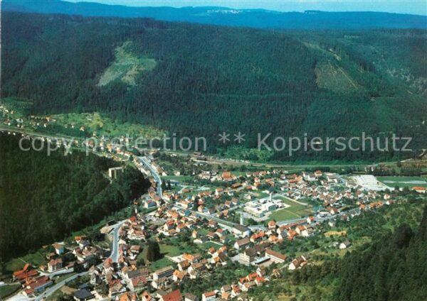 Calmbach Enz Fliegeraufnahme