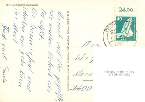Calmbach Enz Fliegeraufnahme – Bild 2
