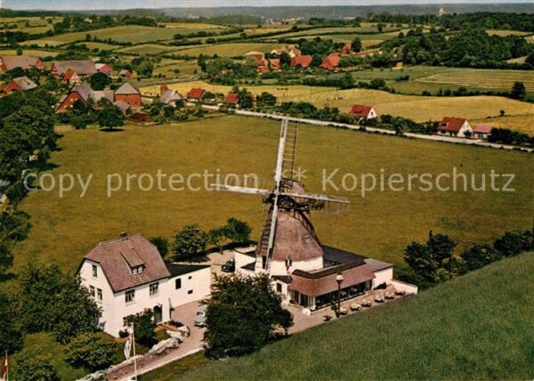 Alt Moelln Fliegeraufnahme Gaststaette Die Windmuehle