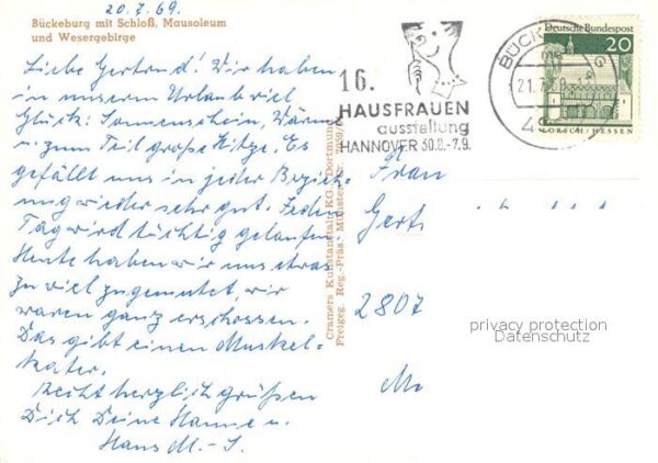 Bueckeburg Fliegeraufnahme Schloss Mausoleum Wesergebirge – Bild 2
