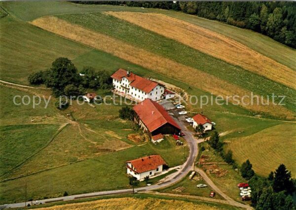 Silbersbach Fliegeraufnahme Berggasthaus Zum Osser