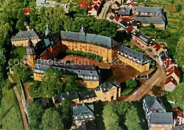 Berleburg Bad Fliegeraufnahme Fuerstliches Schloss