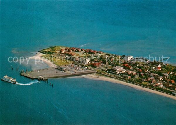 Wittduen Amrum Fliegeraufnahme