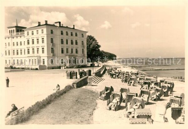 Heiligendamm Ostseebad FDGB Genesungsheim Sanatorium fuer Werktaetige