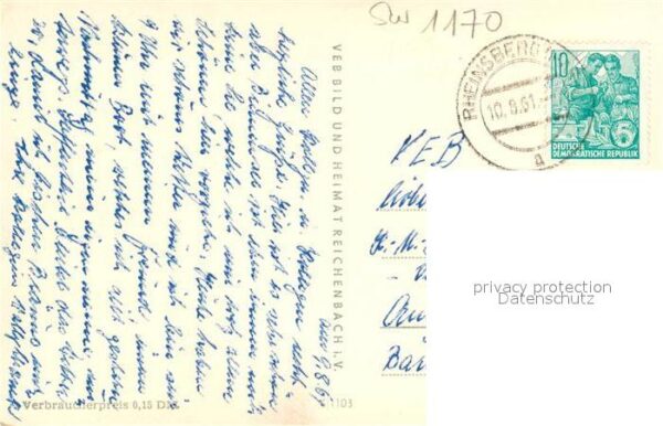 Rheinsberg Markt Schloss Sanatorium Helmut Lehmann Muehlenstrasse – Bild 2