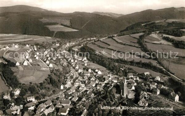 Zueschen Sauerland Fliegeraufnahme