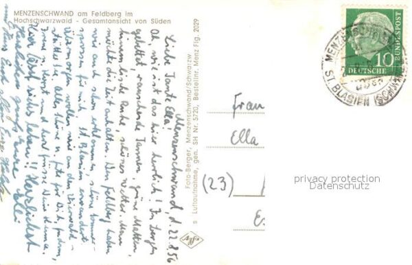 Menzenschwand Fliegeraufnahme – Bild 2