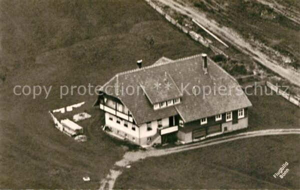Innerlehen Fliegeraufnahme Haus im stillen Winkel