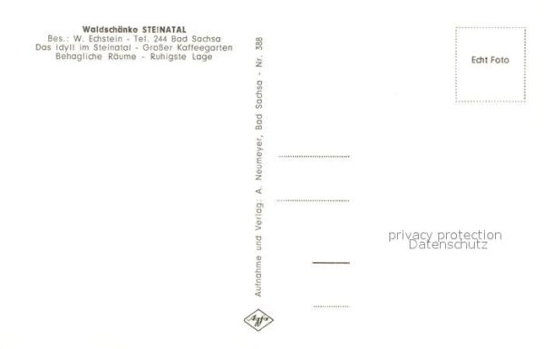 Steinatal Waldschaenke – Bild 2