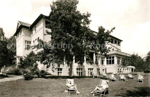 Salzuflen Bad DRK Kurheim Liegewiese