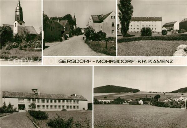 Gersdorf Moehrsdorf Kirche Panorama