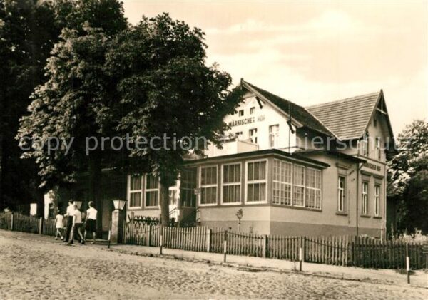Waldsieversdorf FDGB Erholungsheim Maerkischer Hof