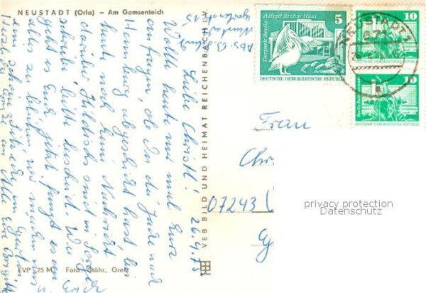 Neustadt Orla Gamsenteich – Bild 2