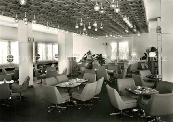 Oberhof Thueringen FDGB Erholungsheim Rennsteig Dach Cafe