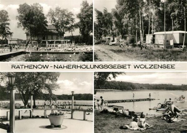 Rathenow Schwimmbad Camping Wolzensee