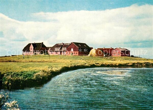 Ockeluetzwarft Hallig Schule Haus Diedrichsen Jugendlager Binge
