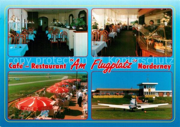 Norderney Nordseebad Cafe Restaurant Am Flugplatz
