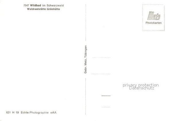 Wildbad Schwarzwald Waldraststaette Gruenhuette – Bild 2