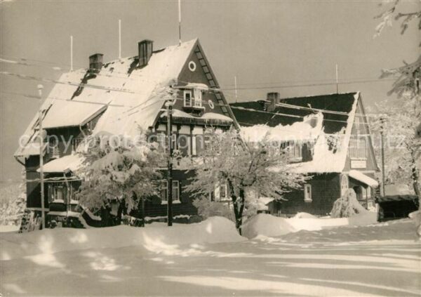 Oberhof Thueringen Jugendherberge Edgar Andre Winter