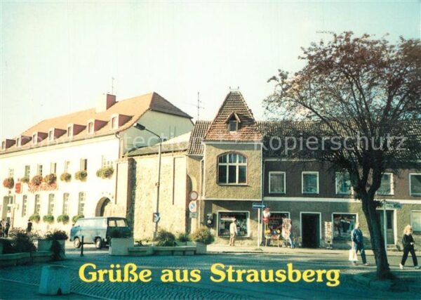 Strausberg Brandenburg Sparkasse Schreibwaren Brockmann