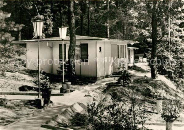 Kolberg Wolziger See Ferienheim VEB Leuchtenbau Lengefeld