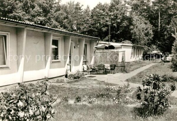 Dolgenbrodt FDGB Erholungsheim Erich Gentsch Bungalows