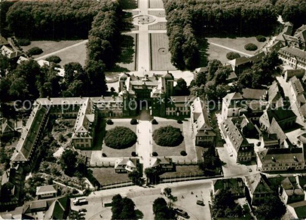 Schwetzingen Fliegeraufnahme Schloss