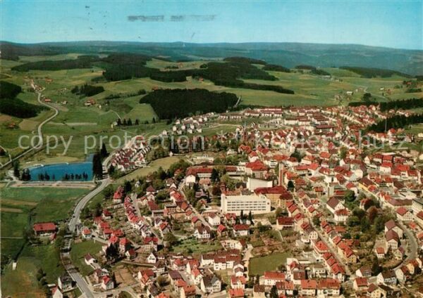 St Georgen Schwarzwald Fliegeraufnahme