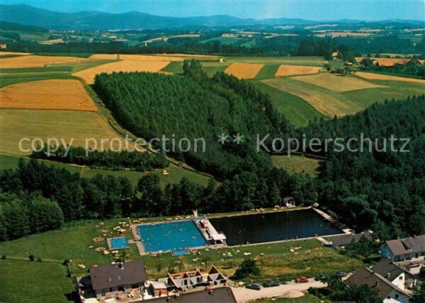 Schwarzach Hengersberg Fliegeraufnahme Freibad