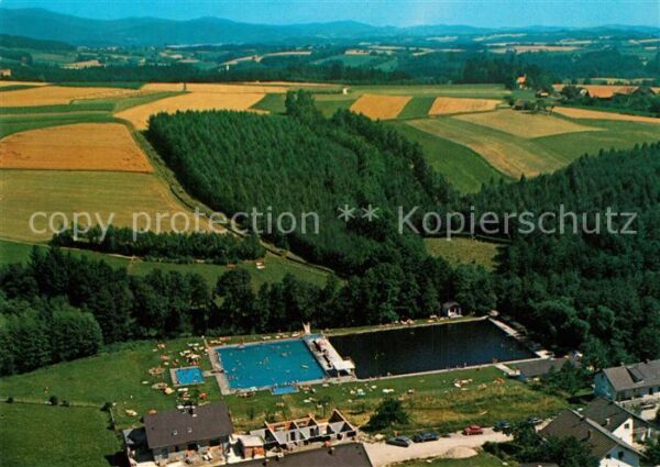 Schwarzach Hengersberg Fliegeraufnahme Freibad