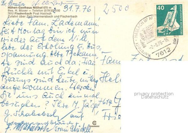 Fischerbach Hoehengasthaus Nillhof – Bild 2