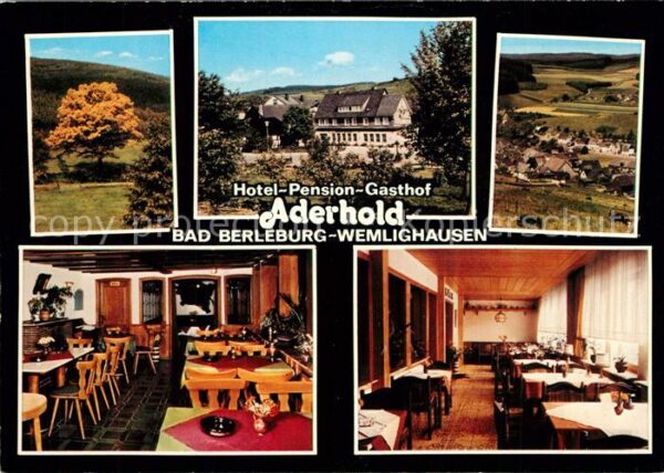 Wemlighausen Hotel Pension Gasthof Aderhold