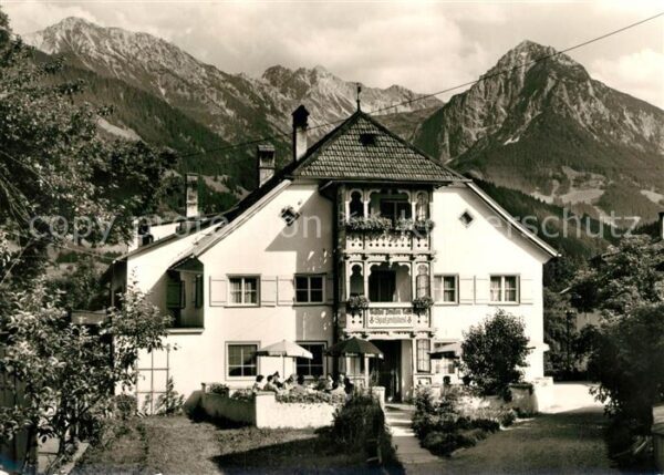 Fischen Allgaeu Restaurant Cafe Pension Spatzenhaeusle