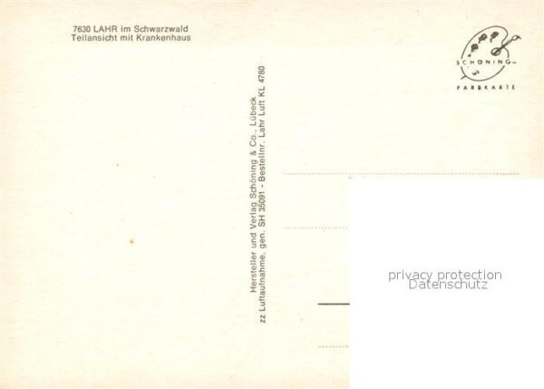 Lahr Baden Panorama Krankenhaus Fliegeraufnahme – Bild 2