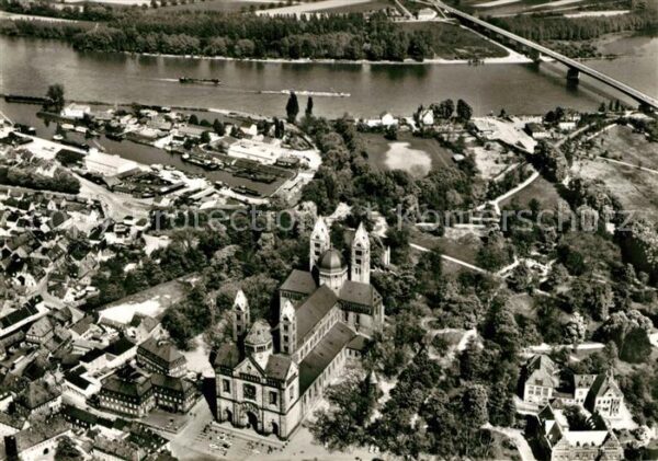 Speyer Rhein Fliegeraufnahme