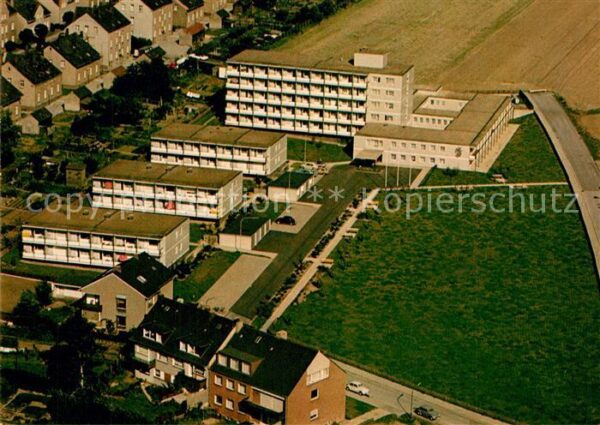 Recklinghausen Westfalen Fliegeraufnahme Alten Pflegeheim