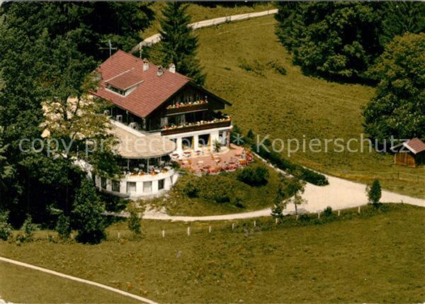 Bad Heilbrunn Fliegeraufnahme Kurheim Waldrast
