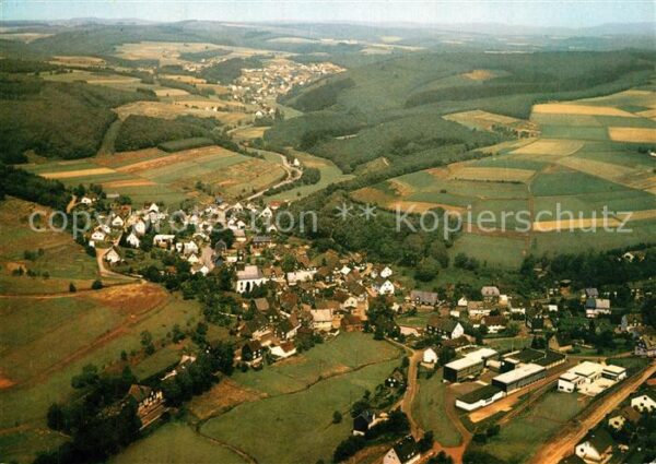 Oberfischbach Westfalen Fliegeraufnahme