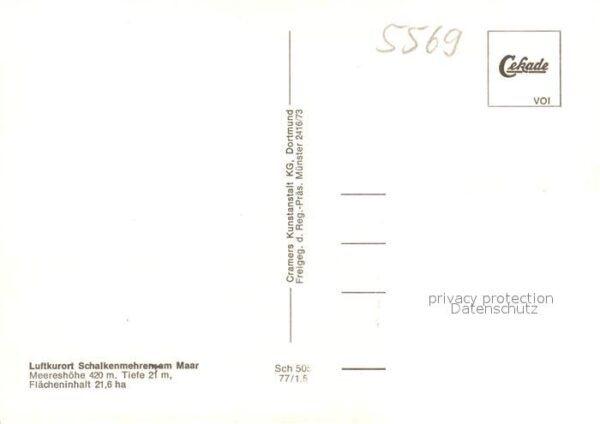 Schalkenmehren Marr Fliegeraufnahme – Bild 2