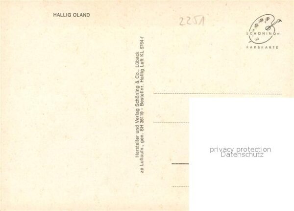 Hallig Oland Fliegeraufnahme – Bild 2