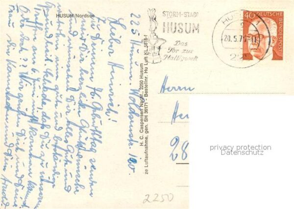 Husum Nordfriesland Fliegeraufnahme – Bild 2