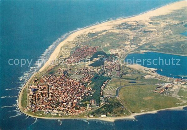 Norderney Nordseebad Fliegeraufnahme