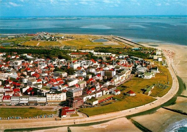 Norderney Nordseebad Fliegeraufnahme