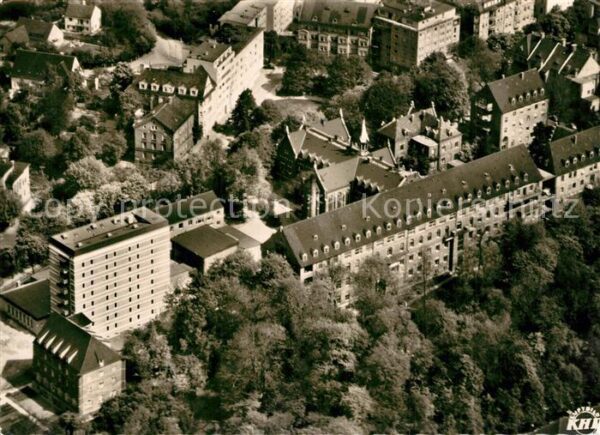 Augsburg Fliegeraufnahme Evangelische Diakonissenanstalt