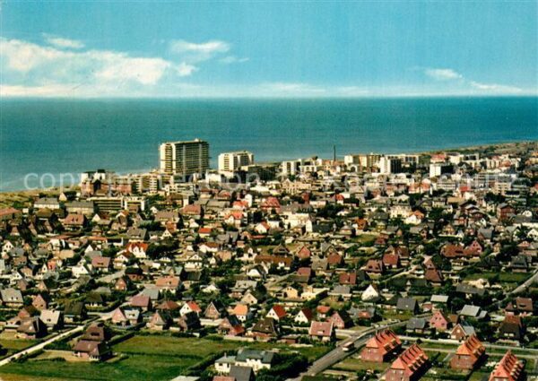 Westerland Sylt Fliegeraufnahme