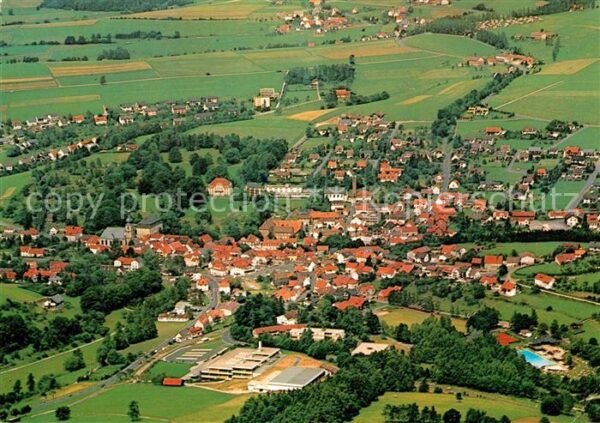 Gersfeld Rhoen Fliegeraufnahme