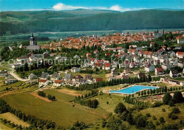 Bad Sooden-Allendorf Fliegeraufnahme Freibad