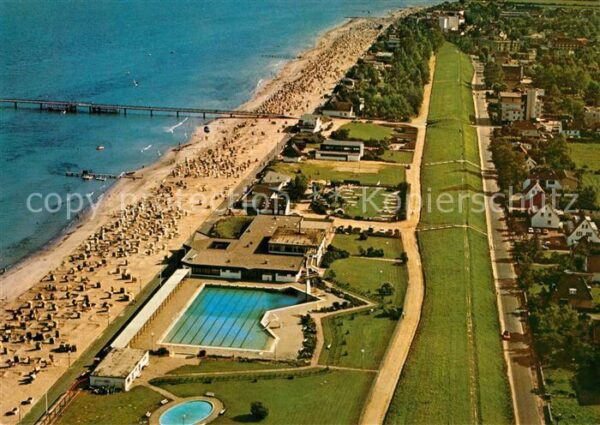 Dahme Ostseebad Fliegeraufnahme Das Bad der Ferien vom Ich