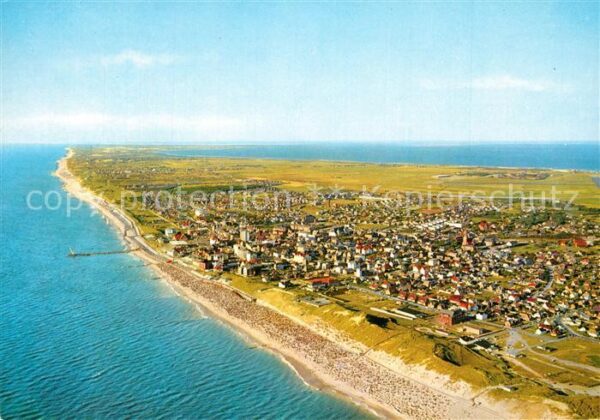 Westerland Sylt Fliegeraufnahme