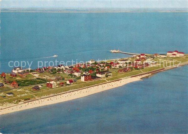 Wittduen Amrum Fliegeraufnahme